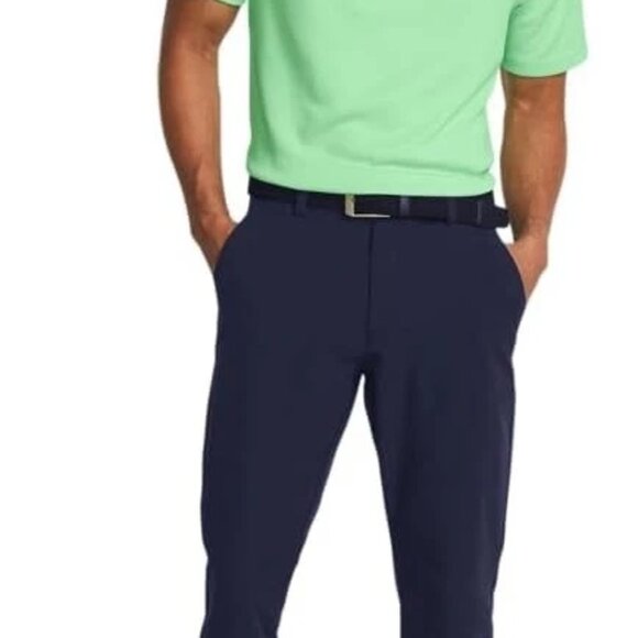 Under Armour Men's Tech Tapered Golf Pants 1374606-410 Midnight Navy, 32/34 - Picture 3 of 6